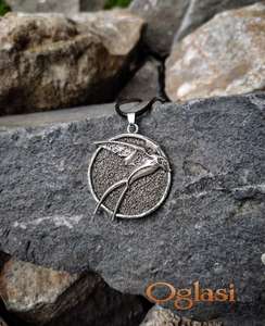 Witcher Medaljon, Withcer Privezak od metala